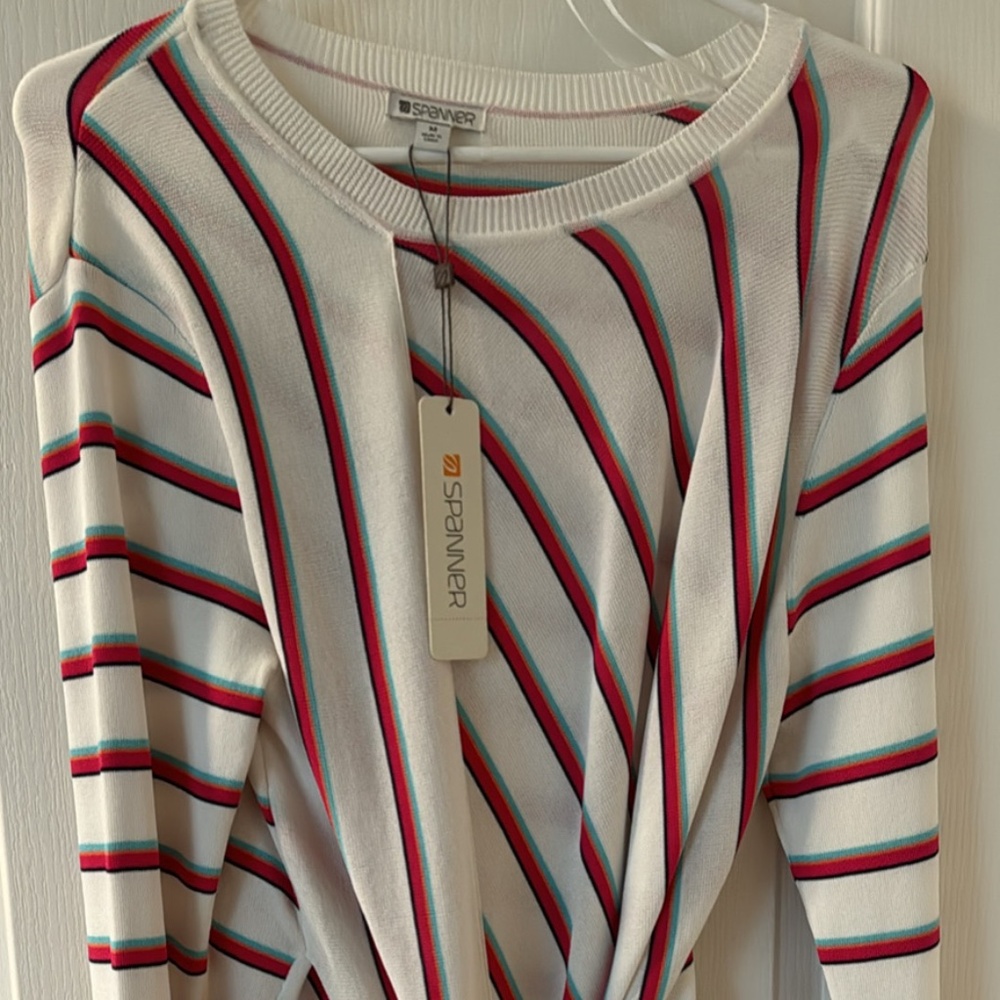 Spanner front wrap knot top